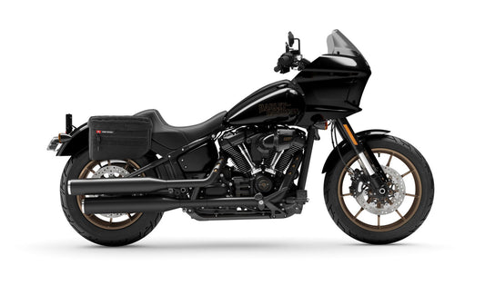 18L - Patriot Medium Throw Over Alforjas para Harley Softail Low Rider ST FXLRST