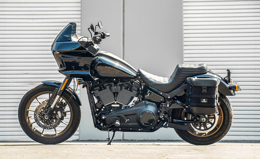 15L - Incognito Quick Mount Medium Solo Alforja (Left Only) para Harley Softail Low Rider ST FXLRST