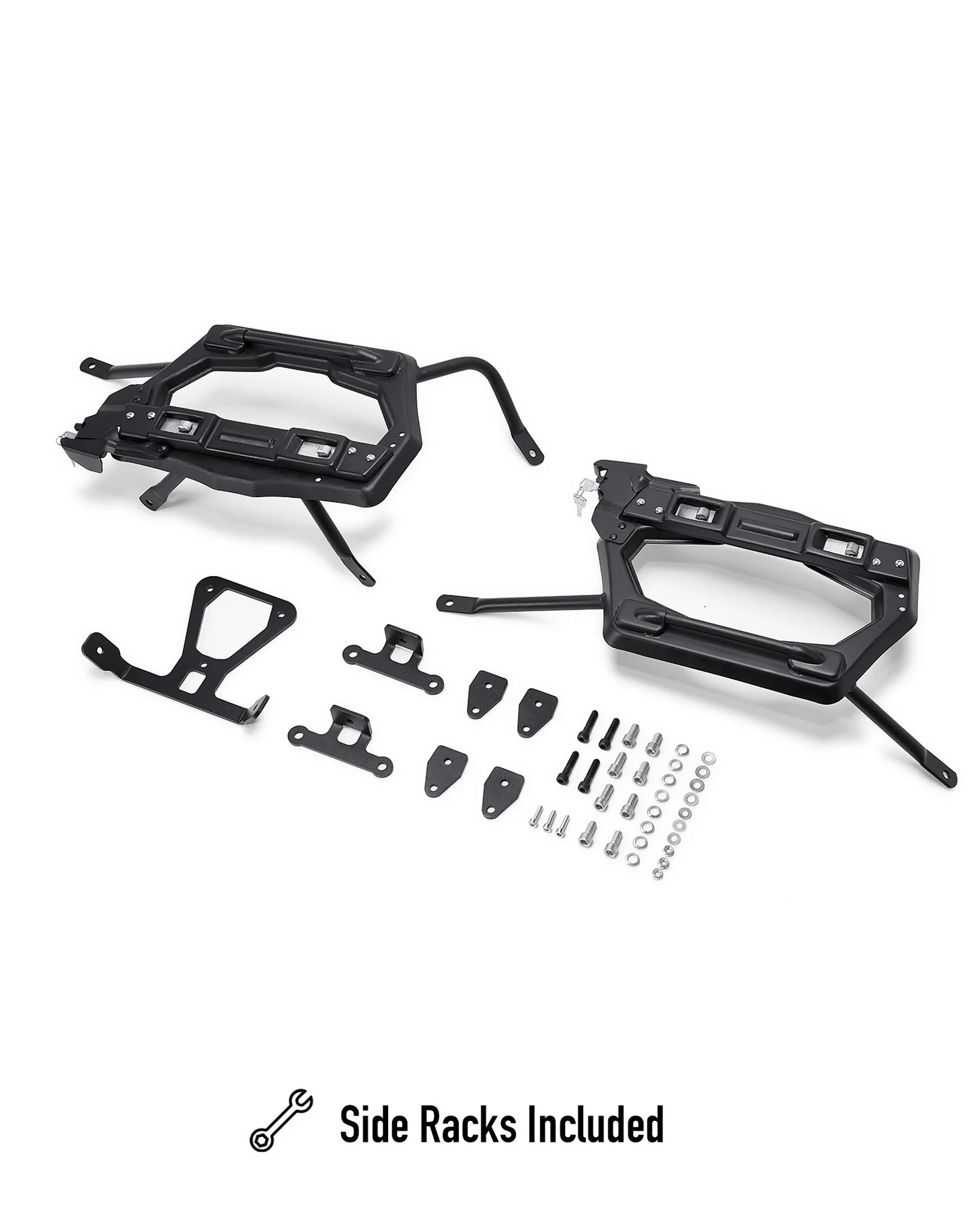 45L - Apex XL Honda CRF1000L Africa Twin/Adv Sports Aluminum Side Cases Silver