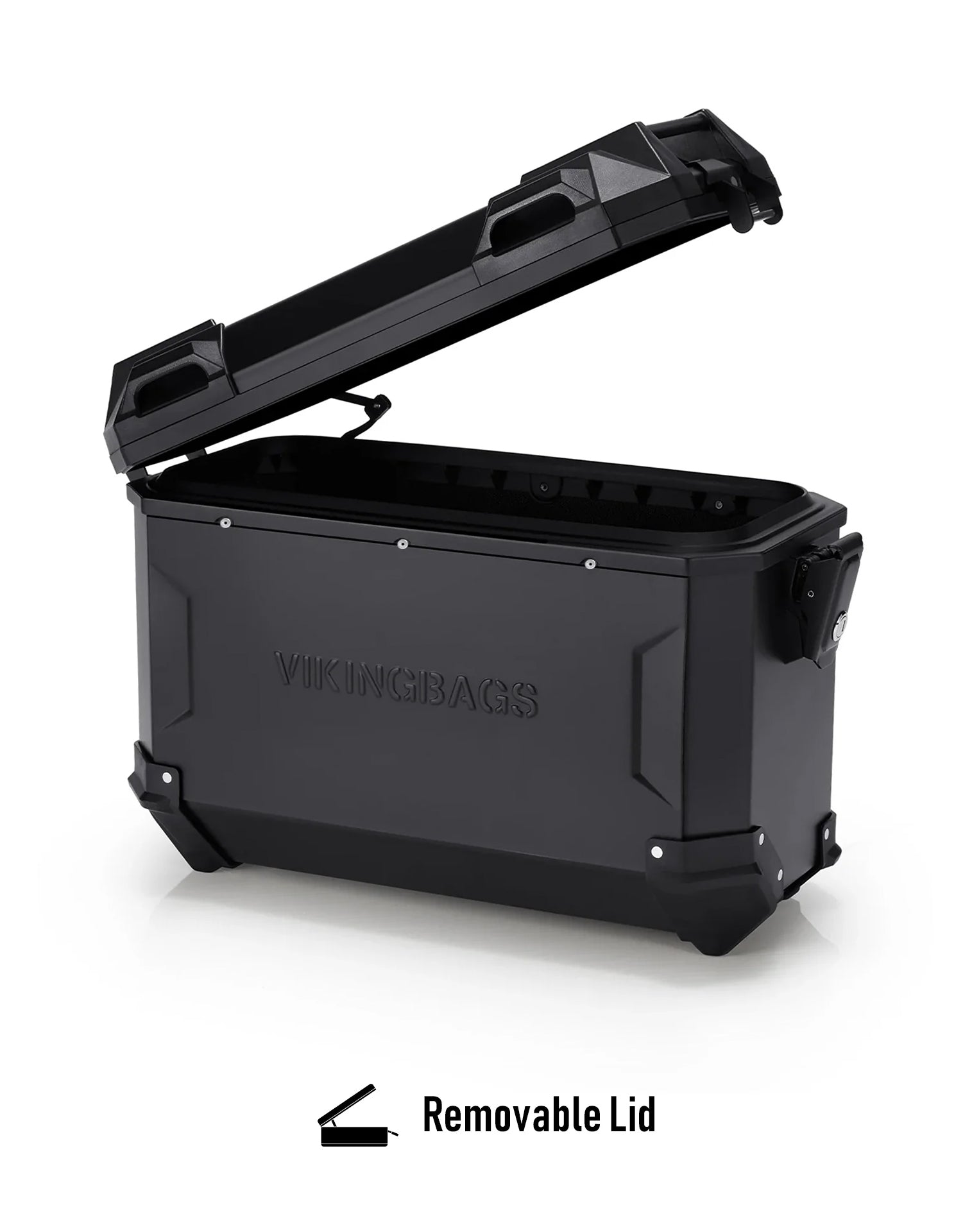 45L - Apex XL Motocicleta Side Cases para Harley Pan America RA1250/S Black