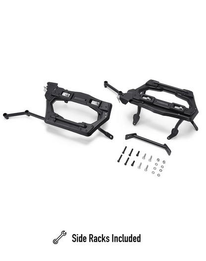 45L - Apex XL Motocicleta Side Cases para Harley Pan America RA1250/S Black