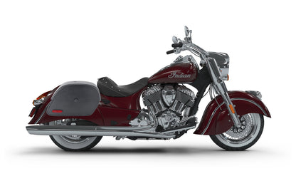 28L - Panzer Medium Hard Mount Indian Chief Classic Motocicleta Alforjas