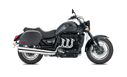 28L - Panzer Medium Hard Mount Triumph Rocket III Roadster Motocicleta Alforjas