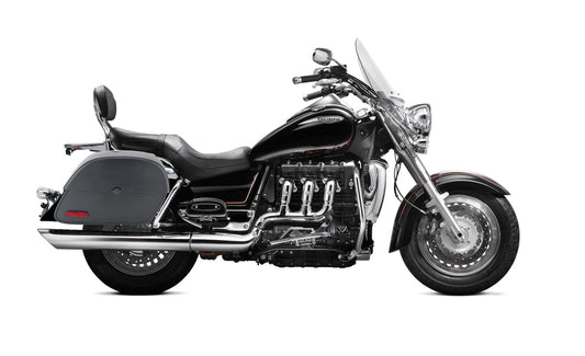 28L - Panzer Medium Hard Mount Triumph Rocket III Touring Motocicleta Alforjas