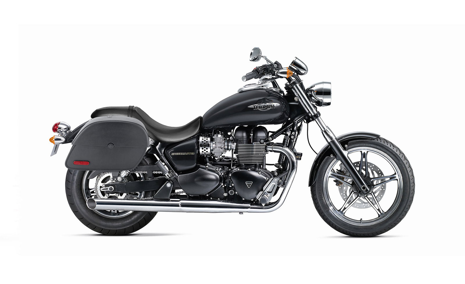 28L - Panzer Medium Hard Mount Triumph Speedmaster (2003-17) Motocicleta Alforjas