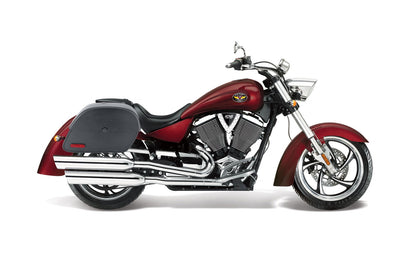 28L - Panzer Medium Hard Mount Victory Kingpin Motocicleta Alforjas