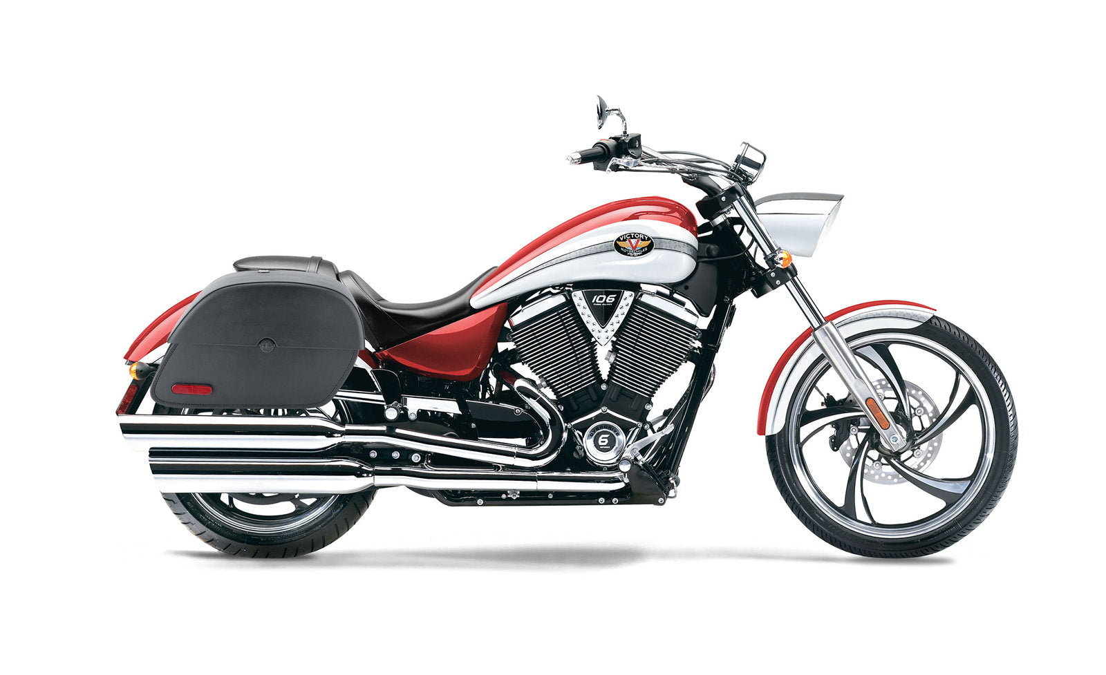 28L - Panzer Medium Hard Mount Victory Vegas Motocicleta Alforjas