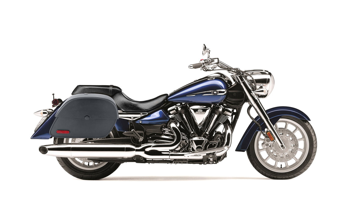 28L - Panzer Medium Hard Mount Yamaha Stratoliner XV 1900 Motocicleta Alforjas