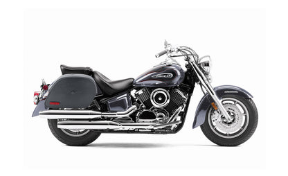 28L - Panzer Medium Hard Mount Yamaha V Star 1100 Classic XVS11A Motocicleta Alforjas