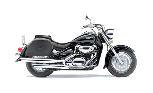 28L - Panzer Medium Hard Mount Suzuki Volusia 800 Motocicleta Alforjas
