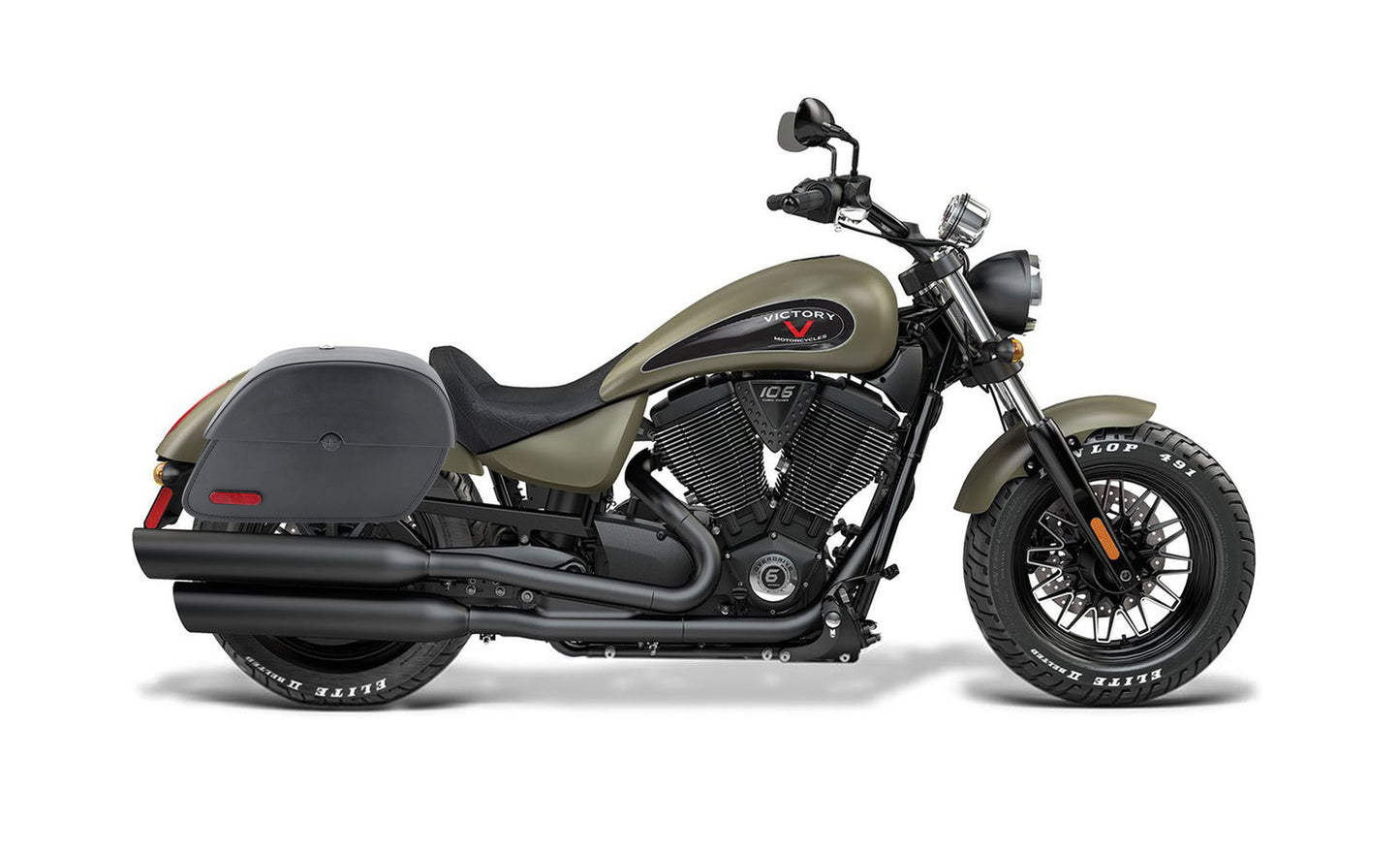 28L - Panzer Medium Hard Mount Victory Gunner Motocicleta Alforjas