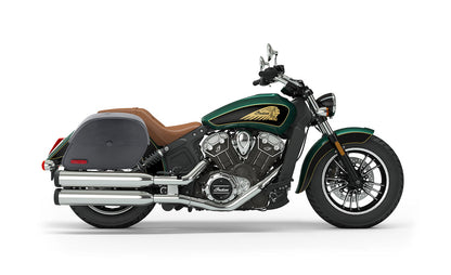 28L - Panzer Medium Hard Mount Indian Scout Motocicleta Alforjas