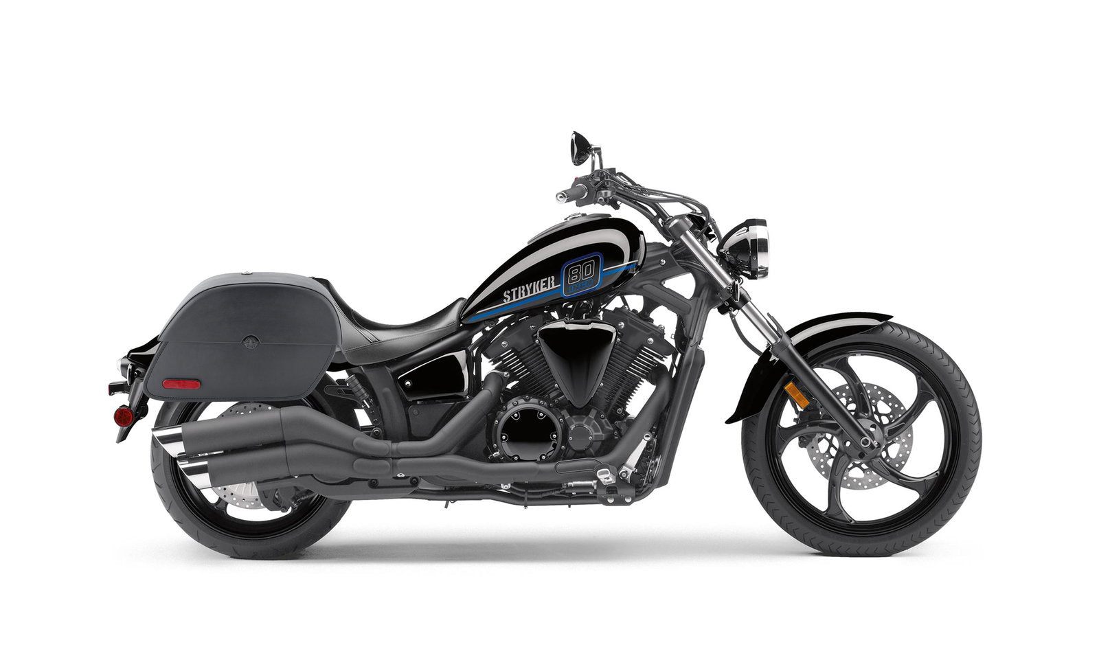 28L - Panzer Medium Hard Mount Yamaha Stryker Motocicleta Alforjas