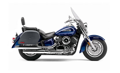 28L - Panzer Medium Hard Mount Yamaha Silverado Motocicleta Alforjas