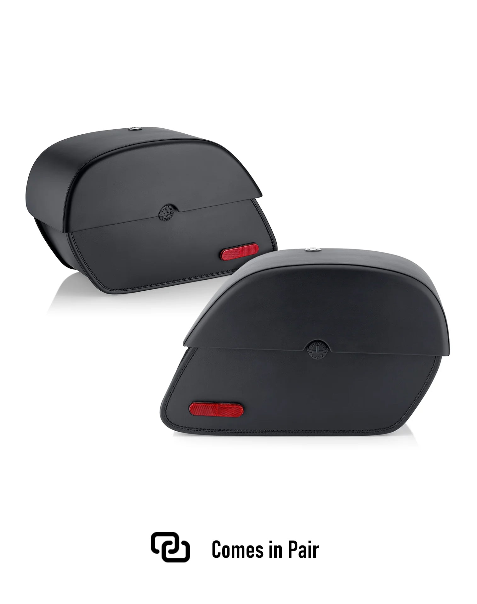 28L - Panzer Medium Hard Mount Alforjas para Harley Softail Cross Bones FLSTSB