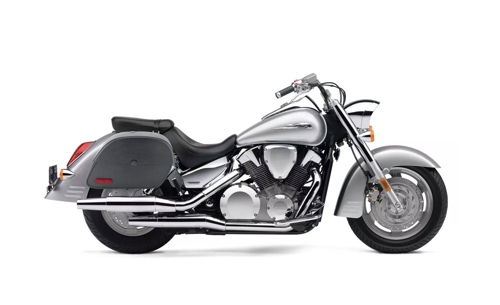 28L - Panzer Medium Hard Mount Honda VTX 1300 S Motocicleta Alforjas