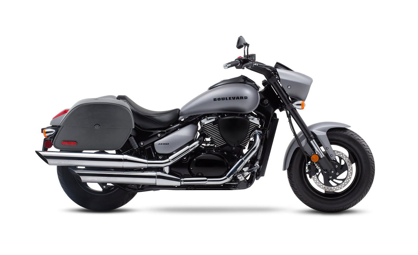 28L - Panzer Medium Hard Mount Suzuki Boulevard M50 VZ800 Motocicleta Alforjas