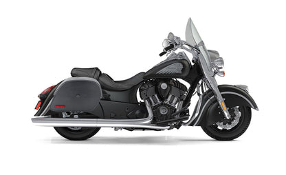 28L - Panzer Medium Hard Mount Indian Springfield Motocicleta Alforjas