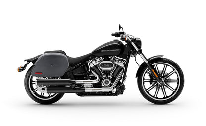 28L - Panzer Medium Hard Mount Alforjas para Harley Softail Breakout FXBR/S