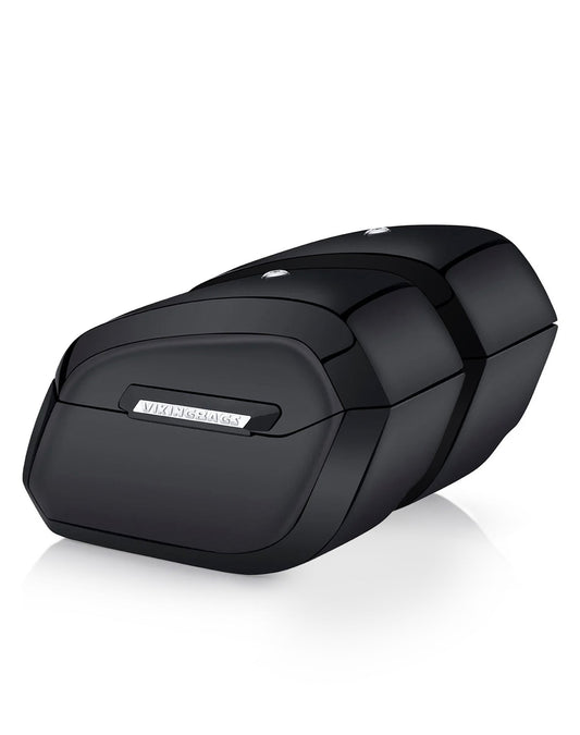 32L - Darkin Large Quick Mount Painted Hard Alforjas para Harley Softail Sport Glide FLSB