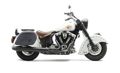 28L - Baelor Medium Hard Mount Indian Chief Bomber Motocicleta Alforjas