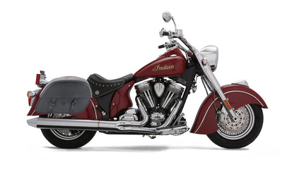 28L - Baelor Medium Hard Mount Indian Chief Deluxe Motocicleta Alforjas