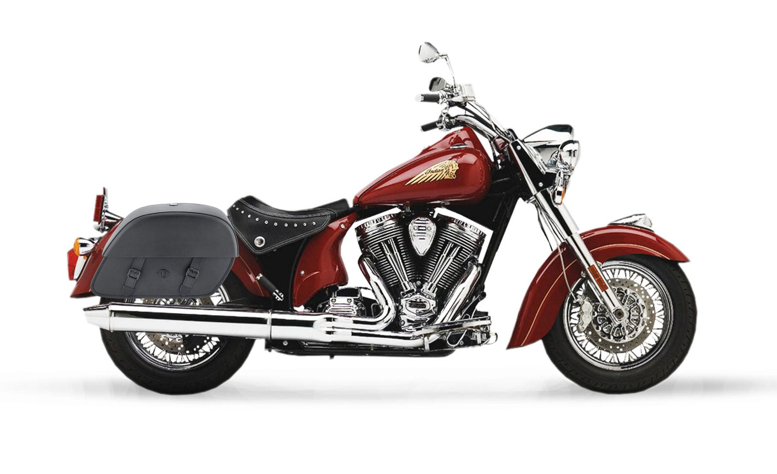 28L - Baelor Medium Hard Mount Indian Chief Standard Motocicleta Alforjas