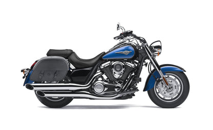28L - Baelor Medium Hard Mount Kawasaki Vulcan 1700 Classic VN1700 Motocicleta Alforjas