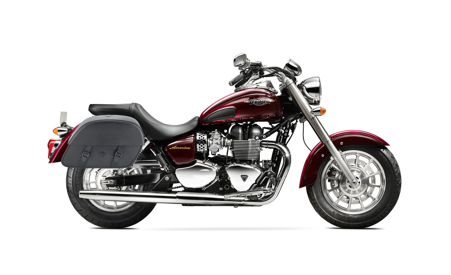 28L - Baelor Medium Hard Mount Triumph America Motocicleta Alforjas