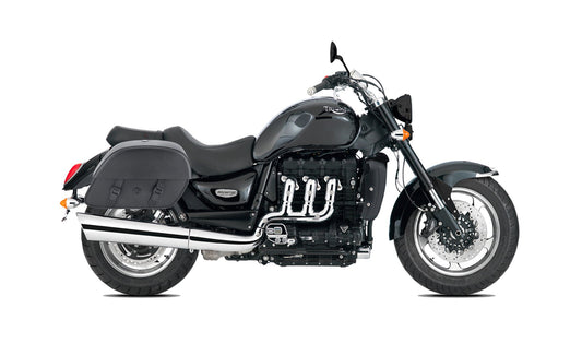 28L - Baelor Medium Hard Mount Triumph Rocket III Roadster Motocicleta Alforjas