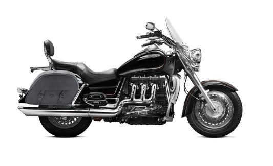 28L - Baelor Medium Hard Mount Triumph Rocket III Touring Motocicleta Alforjas