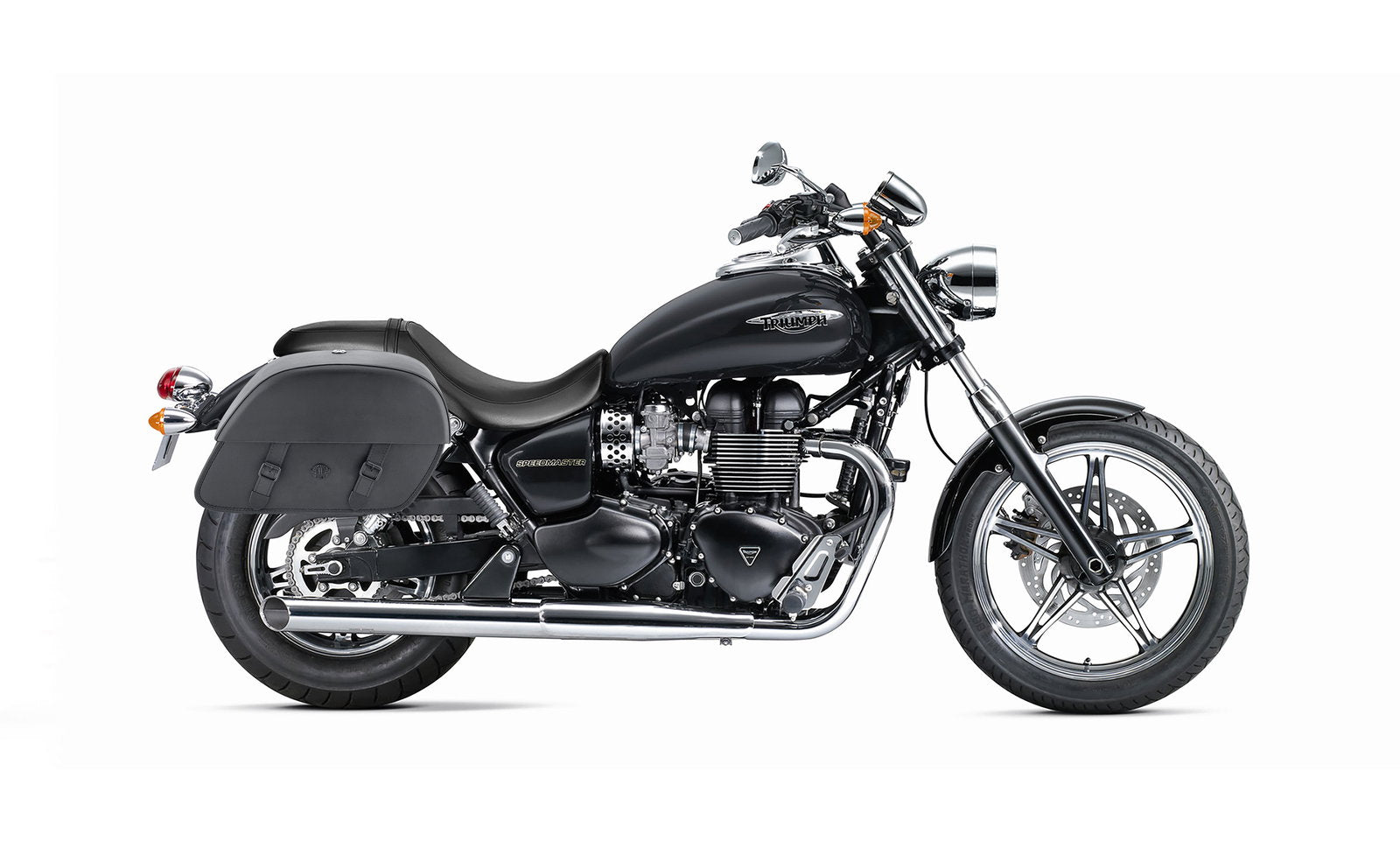 28L - Baelor Medium Hard Mount Triumph Speedmaster (2003-17) Motocicleta Alforjas