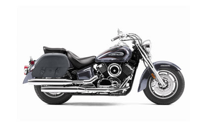 28L - Baelor Medium Hard Mount Yamaha V Star 1100 Classic XVS11A Motocicleta Alforjas