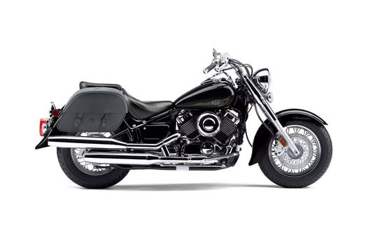 28L - Baelor Medium Hard Mount Yamaha V Star 650 Classic XVS65A Motocicleta Alforjas