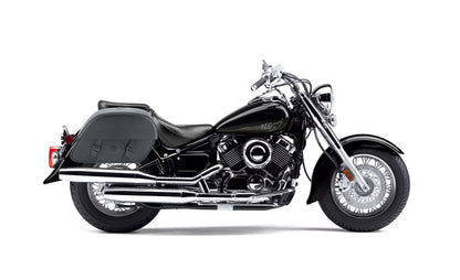 28L - Baelor Medium Hard Mount Yamaha V Star 650 Classic XVS65A Motocicleta Alforjas