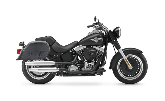 28L - Baelor Medium Hard Mount Alforjas para Harley Softail Fat Boy Lo FLSTFB