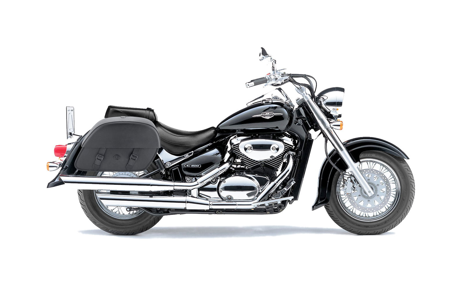 28L - Baelor Medium Hard Mount Suzuki Volusia 800 Motocicleta Alforjas