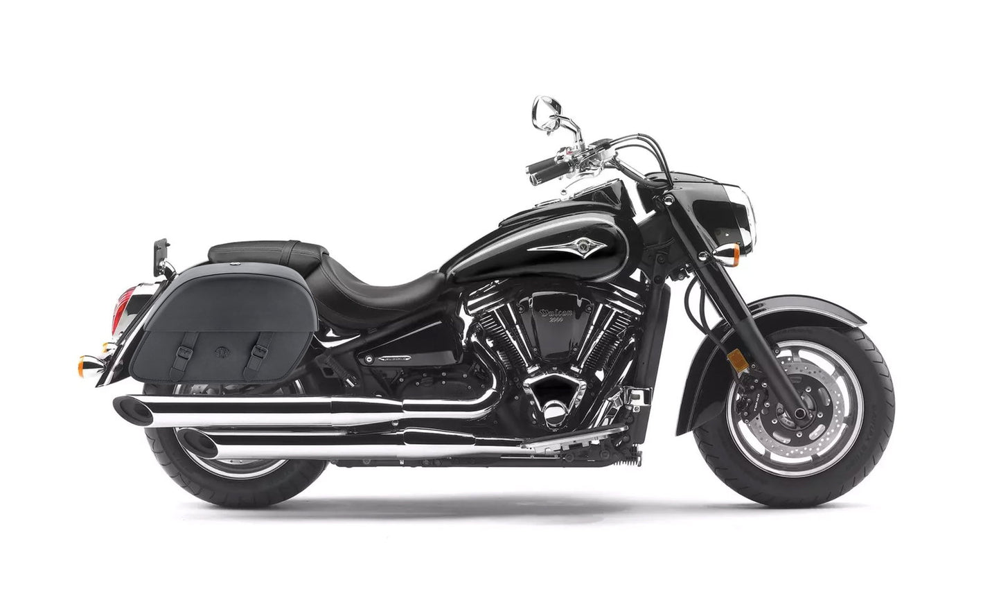 28L - Baelor Medium Hard Mount Kawasaki Vulcan 2000 VN2000 Motocicleta Alforjas