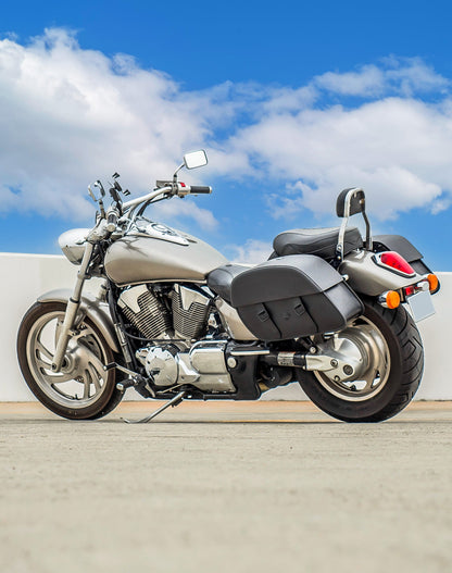 28L - Baelor Medium Hard Mount Honda VTX 1800 N Motocicleta Alforjas