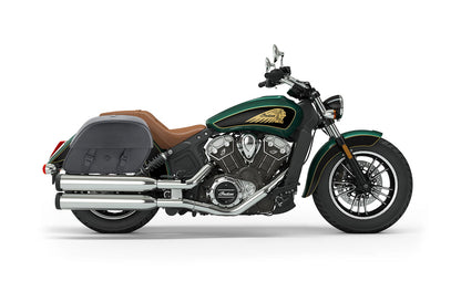 28L - Baelor Medium Hard Mount Indian Scout Motocicleta Alforjas