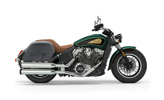 28L - Baelor Medium Hard Mount Indian Scout Motocicleta Alforjas