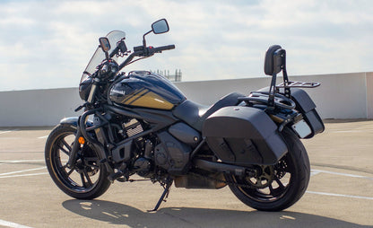 28L - Baelor Medium Hard Mount Kawasaki Vulcan S VN650 Motocicleta Alforjas