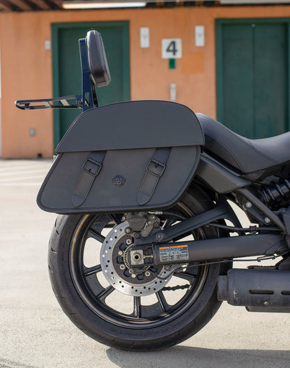 28L - Baelor Medium Hard Mount Kawasaki Vulcan S VN650 Motocicleta Alforjas