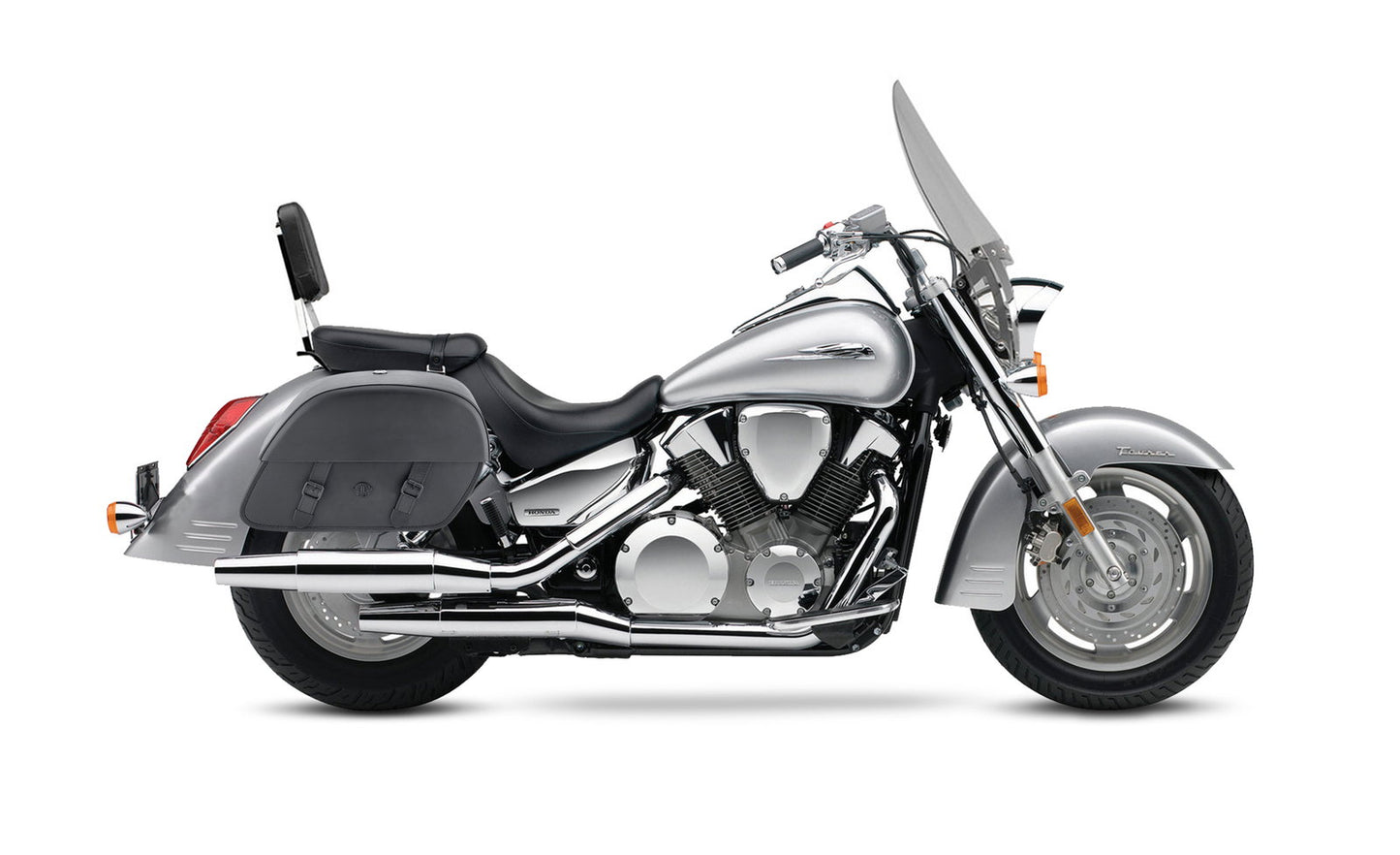 28L - Baelor Medium Hard Mount Honda VTX 1300 T Tourer Motocicleta Alforjas