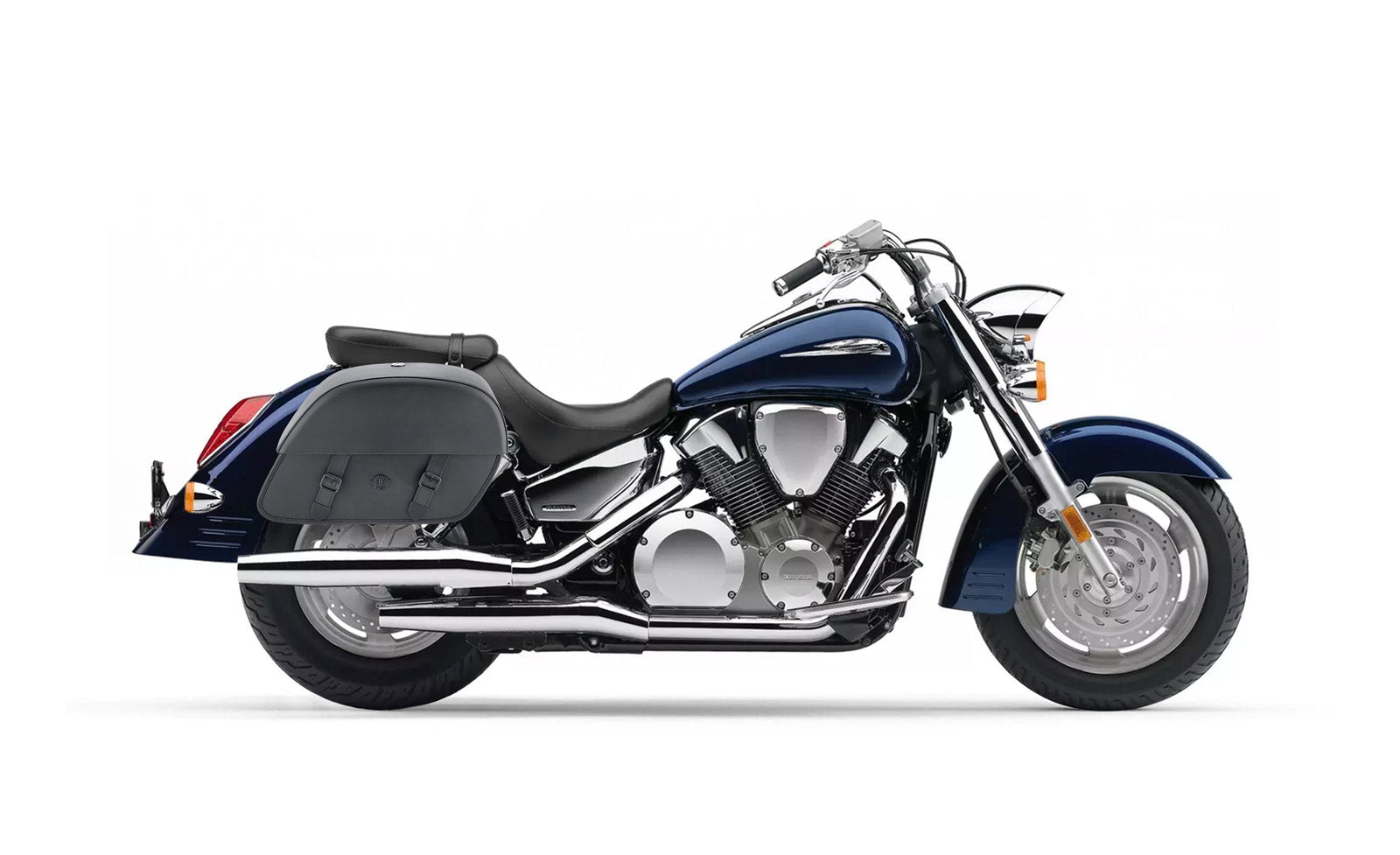 28L - Baelor Medium Hard Mount Honda VTX 1300 R Retro Motocicleta Alforjas