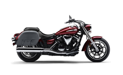28L - Baelor Medium Hard Mount Yamaha V Star 950 Motocicleta Alforjas