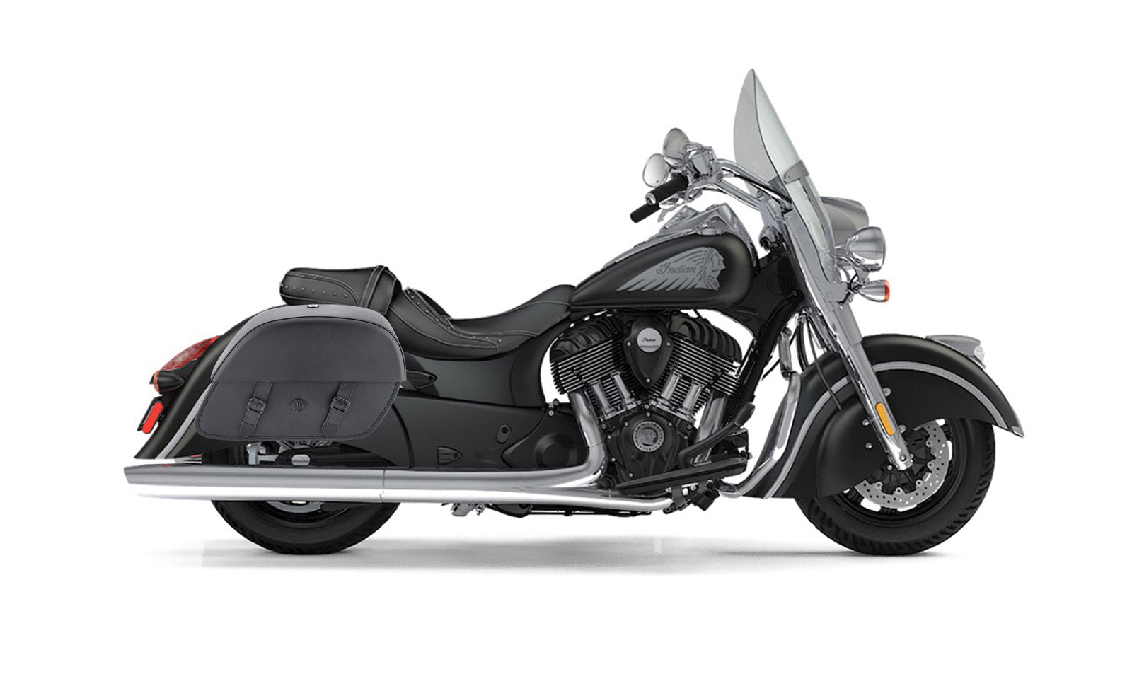 28L - Baelor Medium Hard Mount Indian Springfield Motocicleta Alforjas