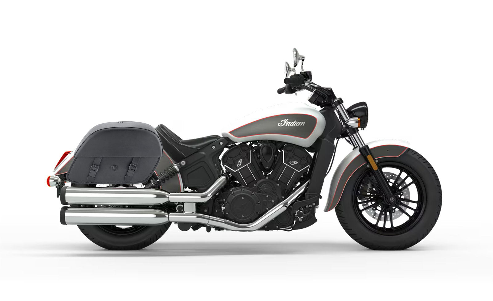 28L - Baelor Medium Hard Mount Indian Scout Sixty Motocicleta Alforjas