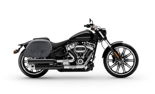 28L - Baelor Medium Hard Mount Alforjas para Harley Softail Breakout FXBR/S