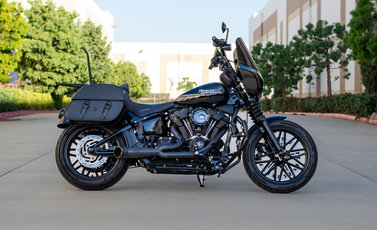 28L - Baelor Medium Hard Mount Alforjas para Harley Softail Low Rider S FXLRS
